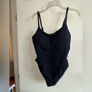 Athleta Black One-Piece Swimsuit with adjustable straps-  NEW